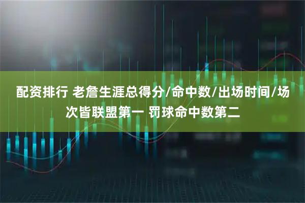 配资排行 老詹生涯总得分/命中数/出场时间/场次皆联盟第一 罚球命中数第二